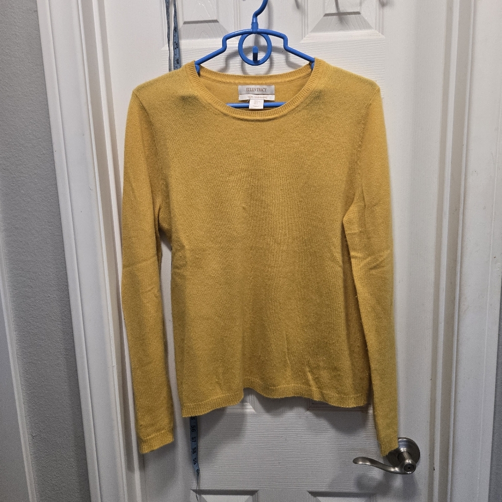 Ellen Tracy Cashmere Sweater Size L